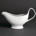 Olympia Whiteware Gravy Boats 340ml 12oz (6 pack)
