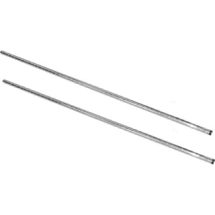 Vogue Chrome Upright Posts 127 0mm Pack of 2