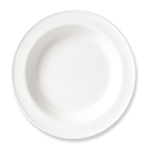 Simplicity White Soup Plate Rimmd Atl 23cm 9inch Pack 24
