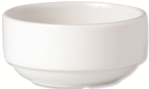 Soup Cup Stkg U/H 28.5cl 10oz Simplicity White - Box of 36