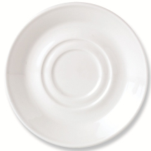 Simplicity White Saucer D/W L/S 14.5cm 5 3/4inch Pack 36