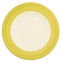 Rio Yellow Plate Slimline 23cm 9inch Pack 24