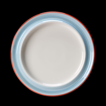 Rio Blue Plate 26cm 10 1/4inch Pack 6