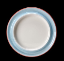 Rio Blue Plate  21.5cm 8 1/2inch Pack 12