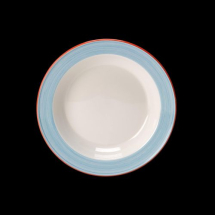Rio Blue Soup Plate Slim 21.5cm 8 1/2inch 39.75cl Pack 24 Rio Blue Soup Plate Slim 21.5cm 8 1/2inch 39.75cl Pack 24