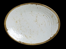 Craft White Oval Plate 26 x 19.7cm  Pack 6