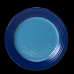 Melamine Blue Freedom Plate 23cm (9") Pack 6