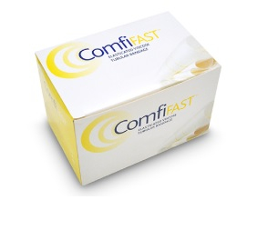 ComfiFast Tubular Bandages Yellow Line 35-65cm - 10m Roll