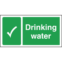 Drinking Water Sign