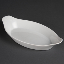 Whiteware Oval Eared Dishes 289mm (6 pack) Whiteware Oval Eared Dishes 289mm (6 pack)