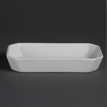 Whiteware Rectangular Hors d'Oeuvre Dishes 235x122mm (x6) Whiteware Rectangular Hors d'Oeuvre Dishes 235x122mm (x6)