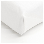 Flat Sheets White Single Bed Polycotton