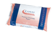 Conti Wash Cloth Lge poly. 30x30cm (16 x pk of 75 = case)