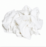 Cut White Cotton Rags 10kg Bag