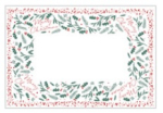 Jolly Holly Place Mats 36.5x25cm - pack of 200