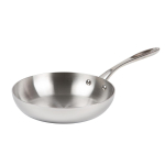 Stainless Steel & Aluminium Tri-Wall Frying Pan 24cm