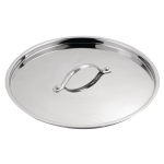 Stainless Steel & Aluminium Tri-Wall Stew Pan Lid 28cm