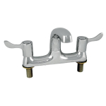 Vogue Twin Mixer Lever Deck Tap (With 3" Hot & Cold Level) Vogue Twin Mixer Lever Deck Tap (With 3" Hot & Cold Level)