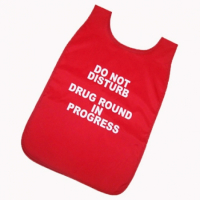 Medication Round Tabard - Red