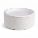 9" Bagasse White Plate Pack of 50