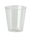 Disposable Plastic 30ml Shot Glass - Strip of 50