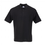 Unisex Polo Shirt Black L