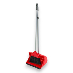 Lobby Dustpan & Brush - Red 103cm x 30cm x 25cm