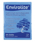 Envirolite Cloths Blue Pack of 50 - 48x36cm