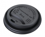 Compostable Coffee Cup Lids 8oz - Pack of 50