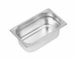 Vogue Heavy Duty St/St 1/4 Gastronorm Tray 100mm