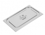 Vogue Heavy Duty Stainless Steel 1/1 Gastronorm Tray Lid