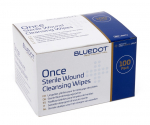 Sterile Wound Cleansing Wipes Alcohol Free - Box of 100