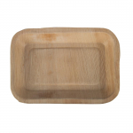 Compostable Deep Palm Leaf Plates Rectangular 250mm (100)