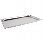 Vogue Stainless Steel 1/1 Gastronorm Tray 20mm (3Ltr)