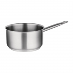 Vogue Stainless Steel Saucepan 24cm (5Ltr)