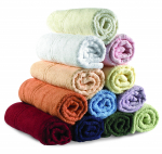 Hand Towel - Peach 50 x 90cm  (Pack of 6)