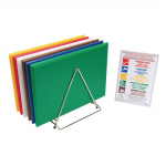 Thick High Density Chopping Board Set 455x305x24mm(6 Pack)