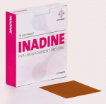 Inadine Dressing Pack of 10 9.5cm x 9.5cm -