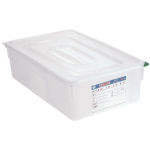 Polypropylene 1/1 Gastronorm Food Storage Box 21Ltr (4pack)