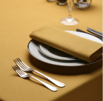Amalfi Slip Cloth  - Gold 90CM X 90CM
