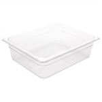Polycarbonate 1/2 Gastronorm Container 100mm Clear (6Ltr)
