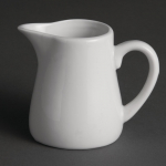 Whiteware Cream and Milk Jugs 170ml 6oz (6 pack)