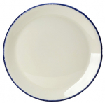 Blue Dapple Plate Coupe 20.25cm 8" Pack 24