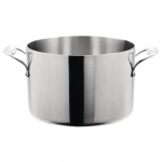 Stainless Steel & Aluminium Tri-Wall Stew Pan 25cm