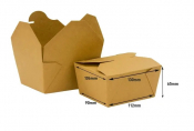 Brown Mini Kraft boxes No.1 (Box of 450)