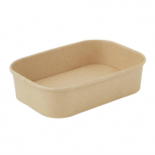 500ml Rectangular Kraft Deli Containers (Box of 300)