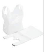 White Vest Carriers Bag (10MU) (11 X 17 X 21inch) (Box of 2000)