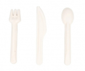 Bagasse Forks - Pack of 1000 Biodegradable & Compostable