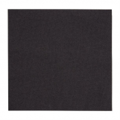 2 Ply 1/8 Fold Black Napkins (Box of 2000) - 40cm x 40cm