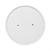 16oz White Hot Food Cup Lid Box of 500